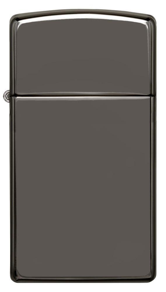 Zippo Slim® Black Ice® Windproof Lighter – Made in USA