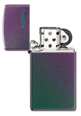 Slim® Iridescent Zippo Logo Lighter by Zippo