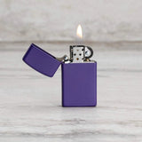 Slim® Purple Matte Zippo® Lighter by Zippo
