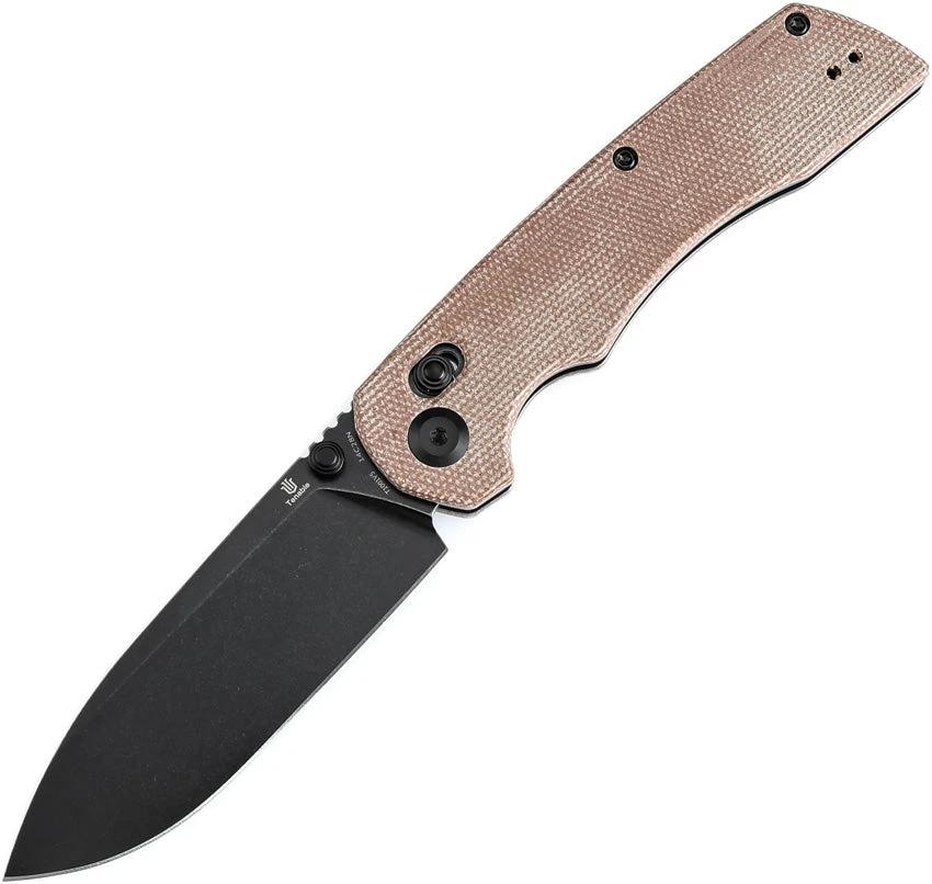 Tenable Knives Kryo Crossbar Lock Brn Micarta T1001V5 by Tenable Knives