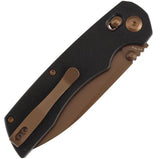 Tenable Knives Kryo Crossbar Lock Rose Gold - Rose Gold Coated Blade 3.5 Inch 14C28N by Tenable Knives