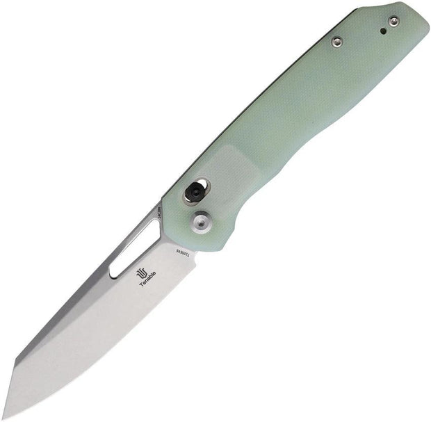 Tenable Knives Shard Crossbar Lock Jade G10 T1006V6 by Tenable Knives