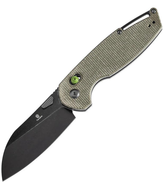 Tenable Knives Model 6 Crossbar Lock Green T1022V2 by Tenable Knives