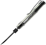 Tenable Knives Model 6 Crossbar Lock - Jade G10 Handle With Stonewash Blade 4.13 Inch Closed by Tenable Knives