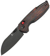Tenable Knives Model 6 Crossbar Lock Blk/Red T1022V7 by Tenable Knives