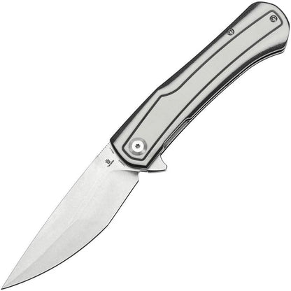 Tenable Knives Kratos Linerlock Black/White T1024A5 by Tenable Knives