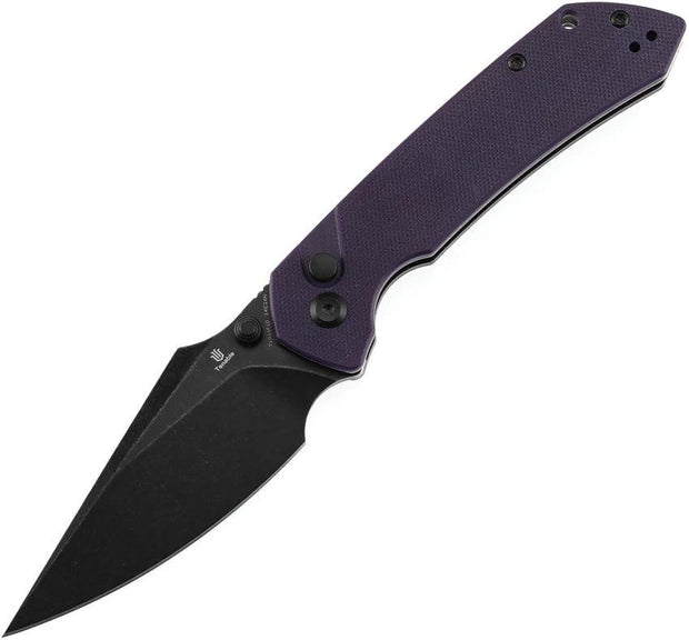 Tenable Knives Fenrir Button Lock Purple T1034F10 by Tenable Knives