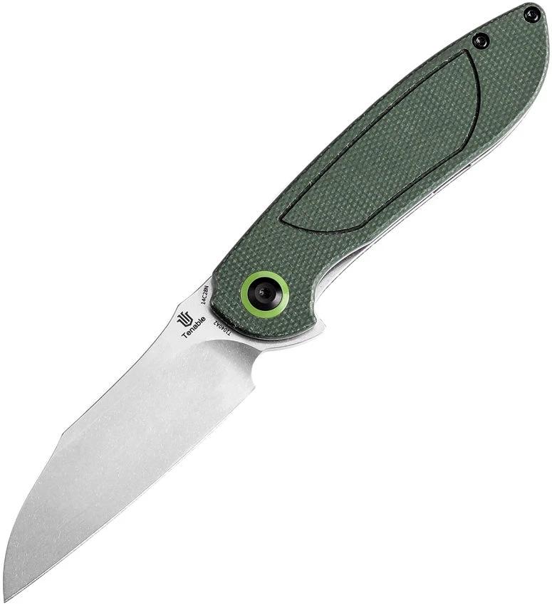Tenable Knives Prometheus Linerlock Green T1040A2 by Tenable Knives