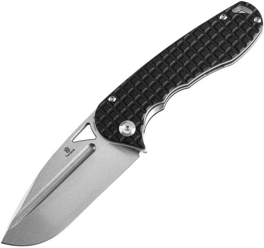 Tenable Knives Bombur Linerlock Blk Frag T1054A1 by Tenable Knives