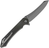 Tenable Knives Colibri Tech Linerlock - Nitro V TiNi Coated Sheepsfoot Blade Black Green G10 Handle 5.5 Inch Closed by Tenable Knives