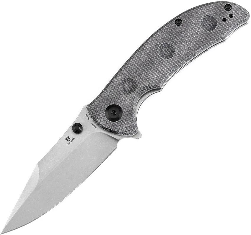 Tenable Knives Rei Linerlock Black SW T1061A3 by Tenable Knives