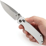 Tenable Knives Eaglestrike Crossbar Lock Slv T1095V4 - Nitro V Steel Spear Point Blade For Everyday Carry by Tenable Knives