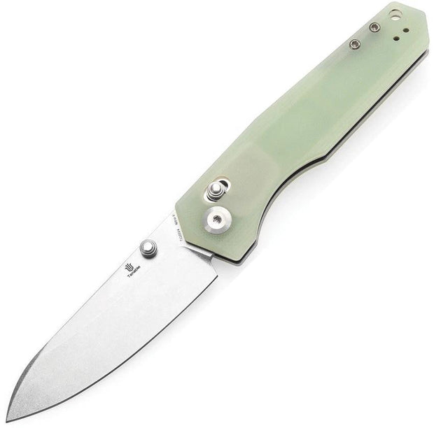 Tenable Knives Beaver Crossbar Lock Jade T1105V4 by Tenable Knives