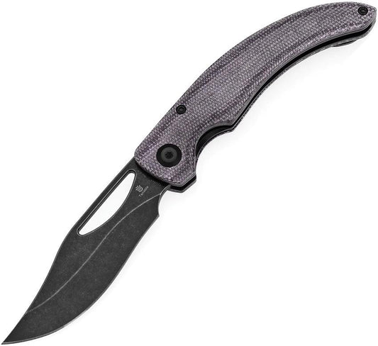 Tenable Knives Gideon Linerlock Purple Mic T1119A4 by Tenable Knives