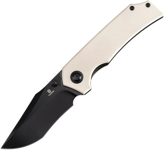 Tenable Knives Fermi Linerlock Ivory T1122A1 by Tenable Knives