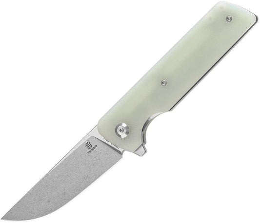 Tenable Knives Anomaly Linerlock Jade G10 T2038A4 by Tenable Knives