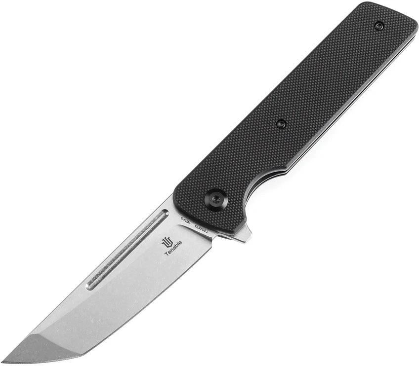 Tenable Knives Anomaly Linerlock Blk G10 T2038T1 by Tenable Knives