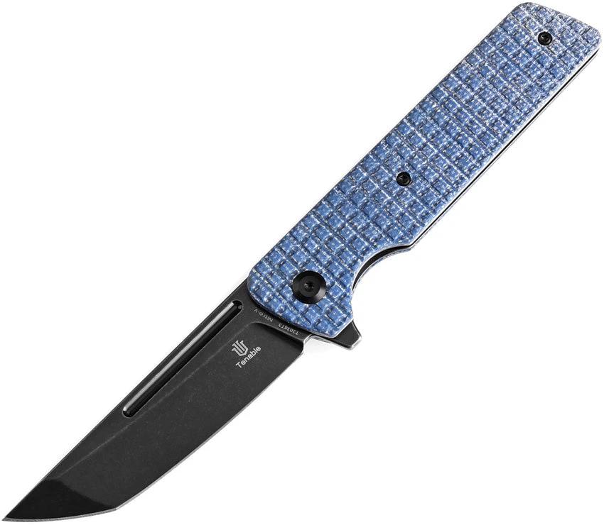 Tenable Knives Anomaly Linerlock Blue Frag T2038T3 by Tenable Knives