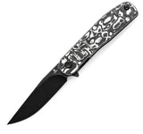 Tenable Knives Einar Linerlock White CF T2072A4 by Tenable Knives