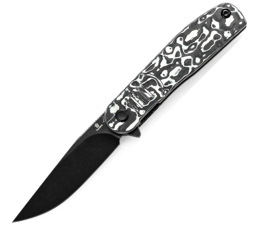 Tenable Knives Einar Linerlock White CF T2072A4 by Tenable Knives