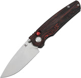 Tenable Knives Raven Crossbar Lock Blk/Red T2109V3 by Tenable Knives