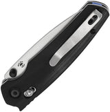 Tenable Knives Raven Crossbar Lock EDC with 3.13in 14C28N Sandvik Drop Point Blade and Black G10 by Tenable Knives
