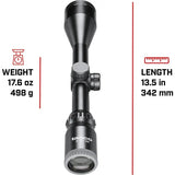 Tasco WorldClass 3-9x50mm Scope - 30/30 Reticle Waterproof Fogproof With Coated Optics by Tasco