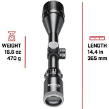 Tasco WorldClass 6-18x50mm Scope - Fogproof Waterproof Coated Optics With Aluminum Construction 1in Maintube Black Finish by Tasco