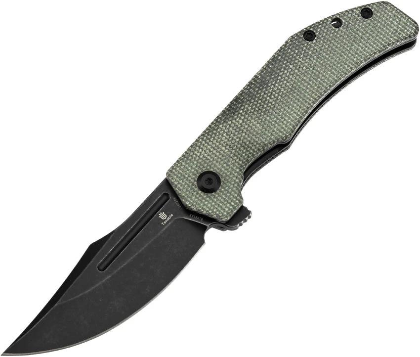 Tenable Knives Orion Linerlock Green Mic B1089A3 by Tenable Knives