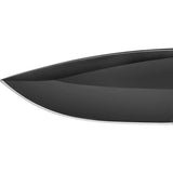 TB Outdoor Survival Fixed Blade Knife - Green G10 Handle, Full Tang MOX Steel, Black PVD Coating, Glass Breaker by TB Outdoor