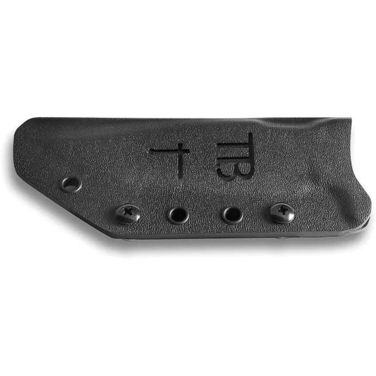 TB Outdoor Survival Fixed Blade - 9.75 Inch Overall Black PVD MOX Steel Full Tang Glass Breaker by TB Outdoor