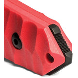 TB Outdoor Survival Fixed Blade - Red G10 Handle Full Tang with Glass Breaker and MOLLE Sheath by TB Outdoor