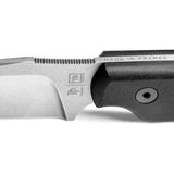 TB Outdoor Commandeur Fixed Blade Knife - ALENOX Blade, 4.5-Inch, 8.5-Inch Overall, Full Tang G10 Handle, Kydex Sheath by TB Outdoor