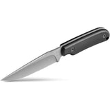 TB Outdoor Commandeur Fixed Blade Knife - ALENOX Blade, 4.5-Inch, 8.5-Inch Overall, Full Tang G10 Handle, Kydex Sheath by TB Outdoor