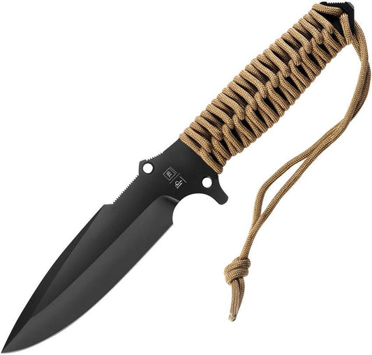 TB Outdoor Survival Fixed Blade Coyote 11060032 by TB Outdoor