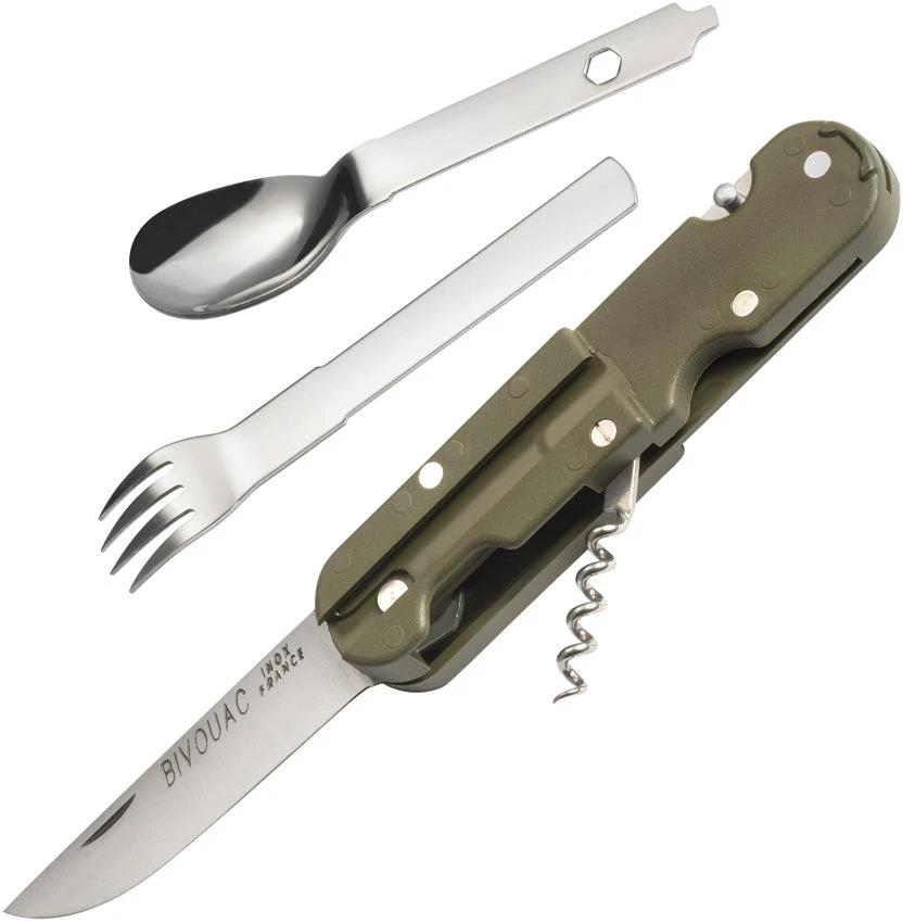 TB Outdoor French Army Camp Knife Green 11060056 by TB Outdoor