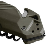 TB Outdoor C.A.C. Utility Axis Lock Knife - Versatile Multi Tool With Cord Cutter, Glass Breaker And Corkscrew by TB Outdoor