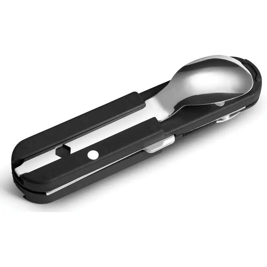TB Outdoor French Army Camp Knife Black 11060092 - 5.5 Inch Closed With Corkscrew And Dual Blades by TB Outdoor