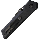 TB Outdoor Unboxer EDC Folder - 3in Black Nitrox Steel Blade, 4.25in Closed, Black Pa6 Handle by TB Outdoor