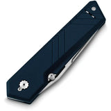 TB Outdoor Unboxer EDC Folder - 4.25 Inch Closed, 3 Inch Satin Nitrox Steel Blade, Marine National Blue PA6 Handle by TB Outdoor