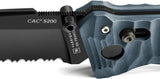 TB Outdoor C.A.C. S200 Axis Lock Slate - 3.38 Inch Nitrox Steel Blade Slate G10 Handle by TB Outdoor