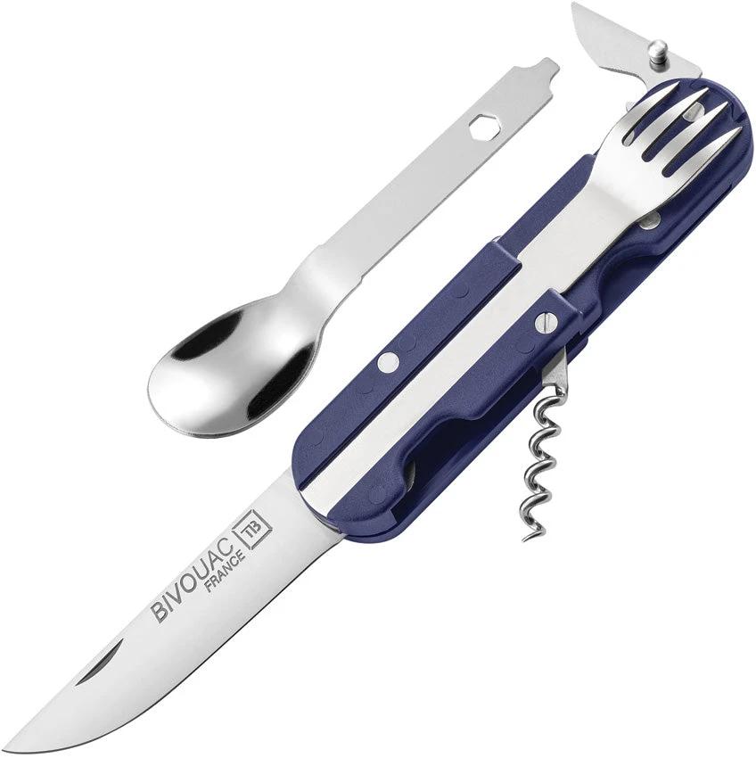 TB Outdoor French Army Camp Knife Blue 11060135 by TB Outdoor