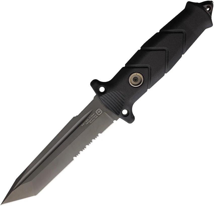 TB Outdoor Vengeur Survival Knife Black 11060150 by TB Outdoor