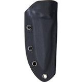 Defcon Hydra Fixed Blade D2 TD005 - Full Tang 4 Inch Satin D2 Tool Steel Blade Black G10 Handle Kydex Sheath by Defcon