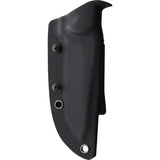Defcon Fixed Blade D2 TD007BK2 - Full Tang D2 Tool Steel Blade With Carbon Fiber Handle And Kydex Sheath by Defcon
