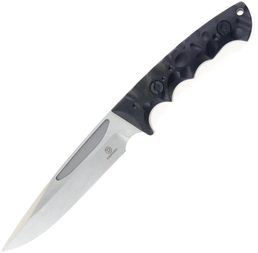 Defcon Tactical Fixed Blade Black TD008 by Defcon