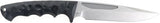 Defcon Tactical Fixed Blade TD008 - Satin D2 Steel 6.25in Blade, Full Tang, Black G10 Handle, Kydex Belt Sheath by Defcon