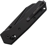 Defcon Axis Lock Knife TD021BK - Black Anodized Aluminum Handle With 14C28N Sandvik Reverse Tanto Blade by Defcon
