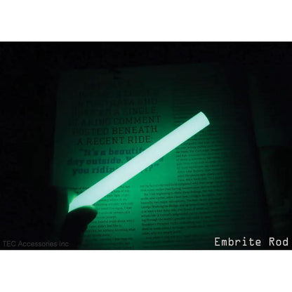 TEC Accessories Embrite Glow Pellet 7.5in Green Glow Up To 12 Hours For Outdoor DIY Enthusiasts by TEC Accessories
