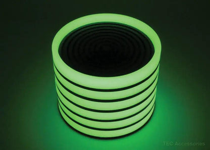 TEC Accessories Embrite LumaRing Coaster ELC-001-SIL-BLK by TEC Accessories